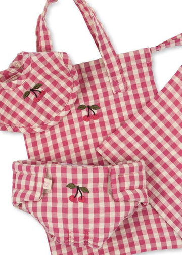 Poppenverzorgingsset - Bubblegum check